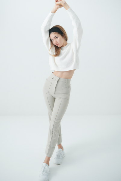 レディースウェア suic golf HIGHRISE TWILL PANT HIGHRISE TWILL PANT – SUIC GOLF（スイクゴルフ）