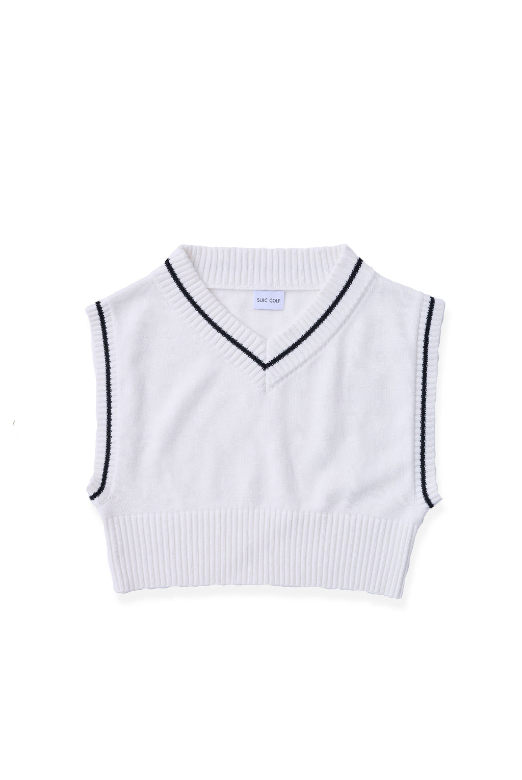 COTTON KNIT VEST